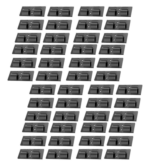 100Pcs Hooks for Outdoor String Light Garland Clip Heavy Duty Cable Cord Hanging Rope Wall Holder Accessories