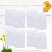LITINKIMI 100PCS Transparent Self-Sealing PE Ice Packs for Parties, Food Storage, and Cooling Needs