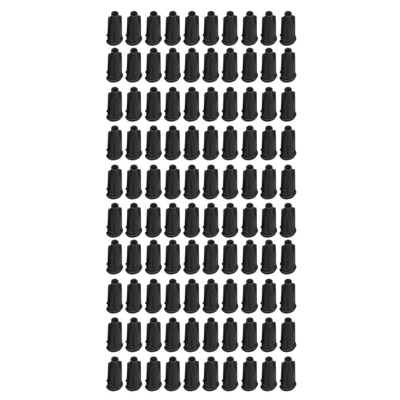 100Pcs Leak Dispensing Plugs For Syringes In Multiple Colors For Electronics