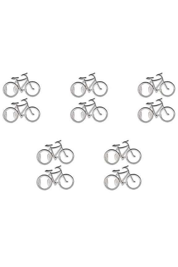 100Pcs/Lot Metal Beer Bottle Opener Cute Bike Bicycle Keychain Key Rings for Bottle Openers Cycling