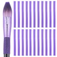 thumbnail image 1 of 100Pcs Makeup Brushes Pen Guard Protector 4.7 inch Purple Expandable Mesh Sleeve Covers Reusable Make Up Brushes Sheath Mesh Netting Protector, 1 of 6