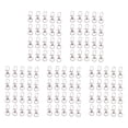 thumbnail image 1 of 100Pcs Metal Lobster Trigger Swivel Clasp Hooks Clip Buckle Jewellery Making Arts Crafts Key Ring Keychain 35mm, 1 of 8