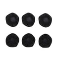 thumbnail image 1 of 100Pcs Microphone Covers Disposable Non-Woven Handheld Microphone No-Odor Windscreen Protective Cap Karaoke Mic Cover for Recording Room KTV Home Karaoke Bar News Interview(Black,3.1x3.1"), 1 of 4