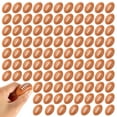thumbnail image 1 of 100Pcs Mini Foam Football, Small Stress Balls, Tiny Foam Sports Balls for Stress Relief, School Rewards, Party Supplies, Ball Games, 1 of 6
