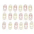 thumbnail image 1 of 100Pcs Mini Paper Clips Document Multi-use Paper Clips Metal Craft Clips Decorative Clips, 1 of 6