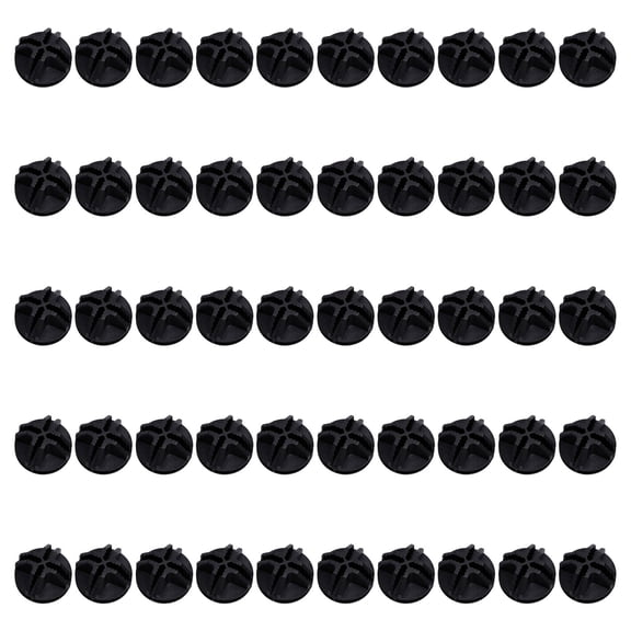 100Pcs Modulars Wardrobes Plastic Connectors Functional Interlocked Clips For Shelving Storage Organizers Cube