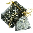 thumbnail image 1 of 100Pcs Moon Stars Drawstring Organza Bags Drawstring Small Jewelry Gift Bags Pouches for Wedding Party Valentine's Day, 1 of 8