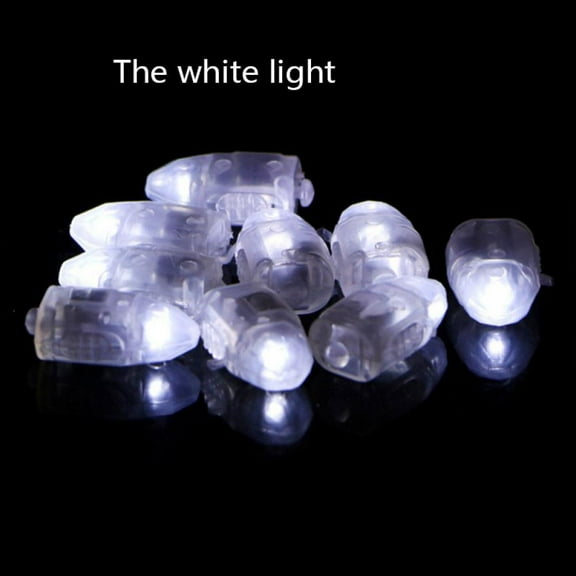 100Pcs Multicolor LED Balloon Light,Flash Ball Lamp Mini Ball Light for Paper Lantern Balloon,Indoor Outdoor Party Event Fun Birthday Party Wedding Decor