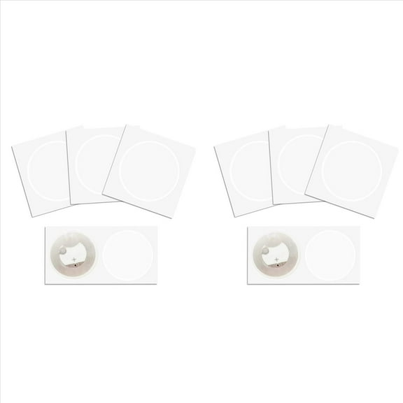 100Pcs NFC Ntag216 Sticker Tags 216 Tag Cards 13.56Mhz Stickers 888 Bytes Memory