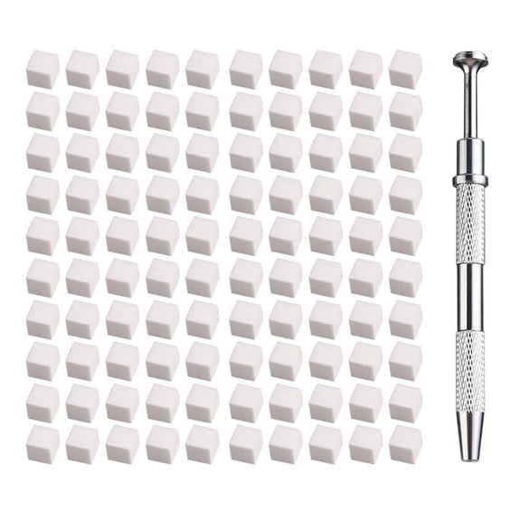100Pcs Nail Art Sponge Soft Sponges Gradient Nail Art Stamper Tools Color Fade Man 2X4250