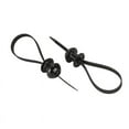thumbnail image 1 of 100Pcs Nylon Cable Tie Buckles - Heavy Duty Zip Ties for Car Repair, Fenders, Trunk Linings - One-Button Installation, No Tools Needed - Weatherproof for Outdoor & Automotive Use - 4.7 Inch, 1 of 1