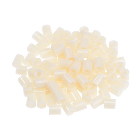 100Pcs Nylon Round Straight Pillar Insulating Tube PCB Spacer Standoffs 3x7x8mm