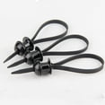 thumbnail image 1 of 100Pcs Nylon Universal Cable Tie Buckle, Multipurpose Plastic Cable Ties Tool for Car Daily Repair,Easy to Use,Heavy Duty Self-Locking Nylon Zip Ties Cable Holder,For Household, 1 of 5