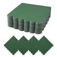 thumbnail image 1 of 100Pcs Olive Green Napkins Scalloped Edged Dessert Cocktail Napkins, Folded 5 x 5 Inches Disposable Napkins for Dinner Wedding Birthday Party, 1 of 1