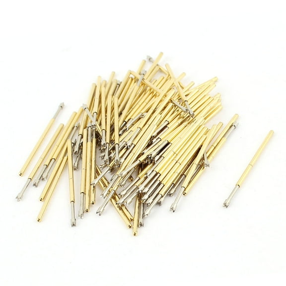 100Pcs P100-Q2 Dia 1.36mm Length 33mm 180g Spring Test Probes Pin