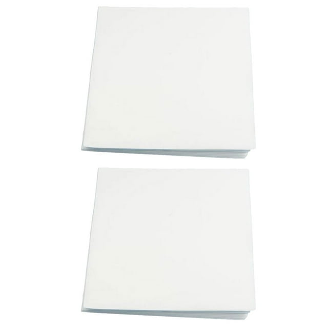 100Pcs Parrot Cage Liner Paper Bird Cage Cushion Bird Urine Paper Cage Disposable Pads