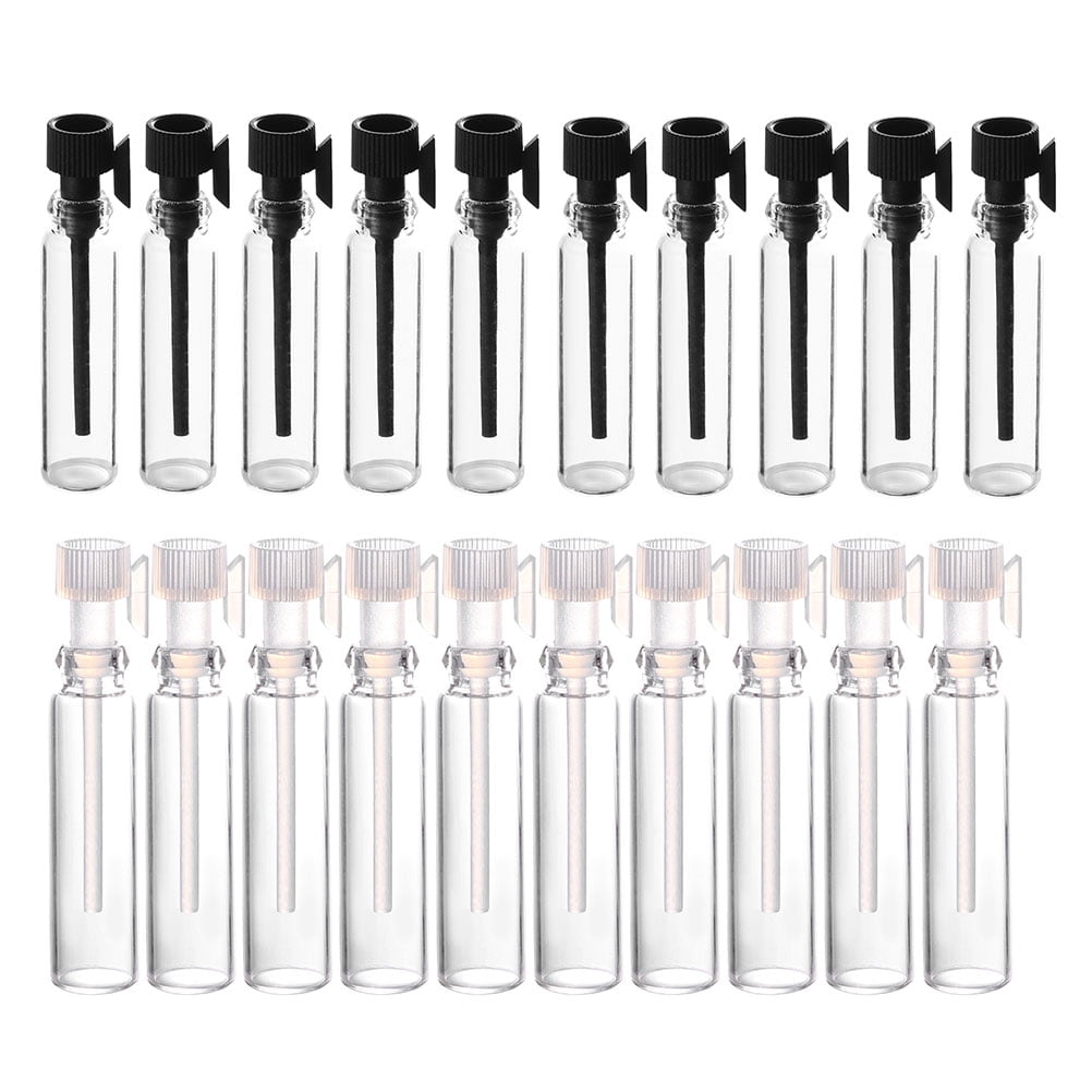 100Pcs Perfume Sample Bottles Empty Glass Bottles Travel Perfume