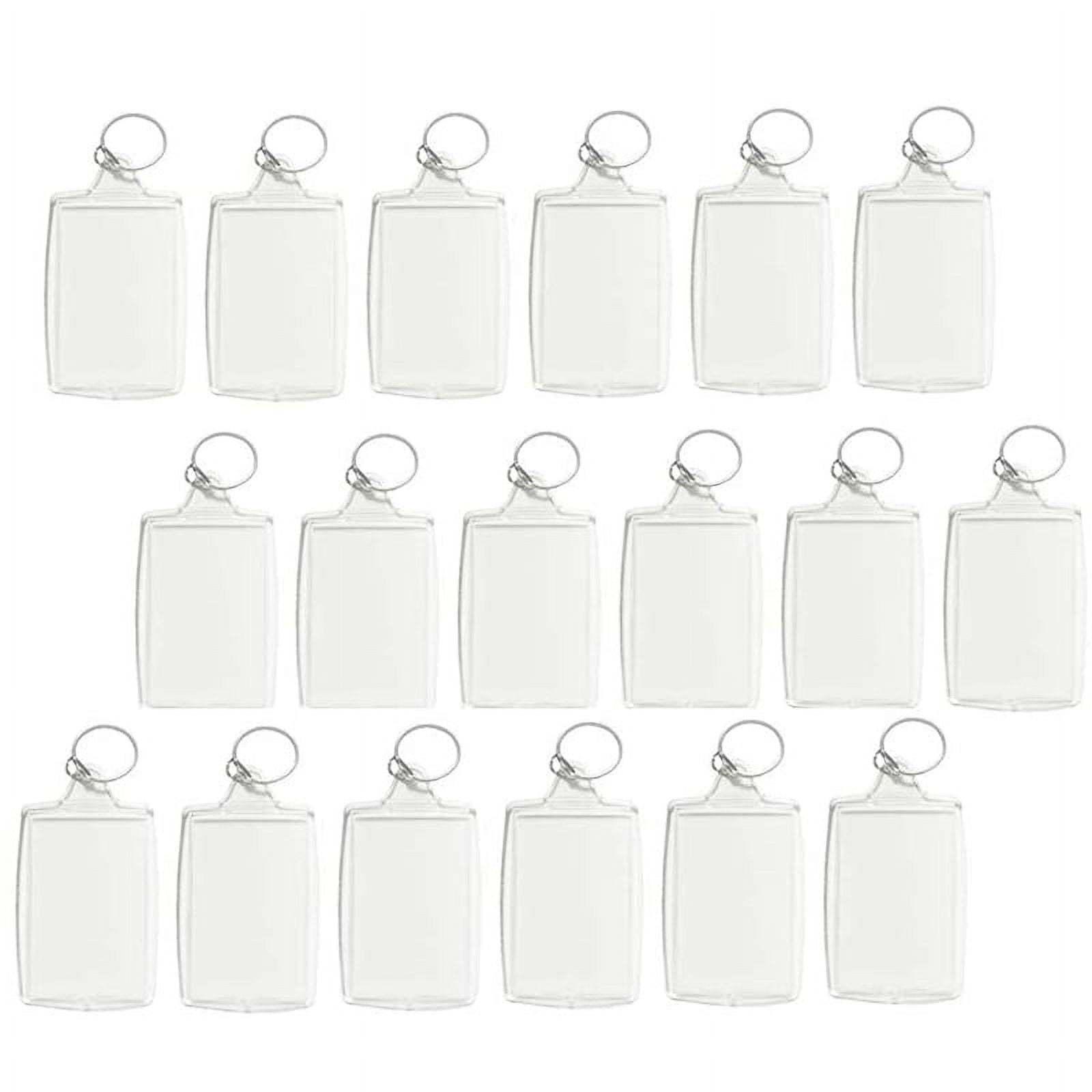 144 Pieces Set Of 2 Inch Acrylic Keychain Blanks, Clear Round Acrylic  Blanks In Bulk With Keychain Rings, Display Cards, Packaging Bags, Jump  Rings, Tassels, Suitable For Vinyl Diy Keychain Earrings And