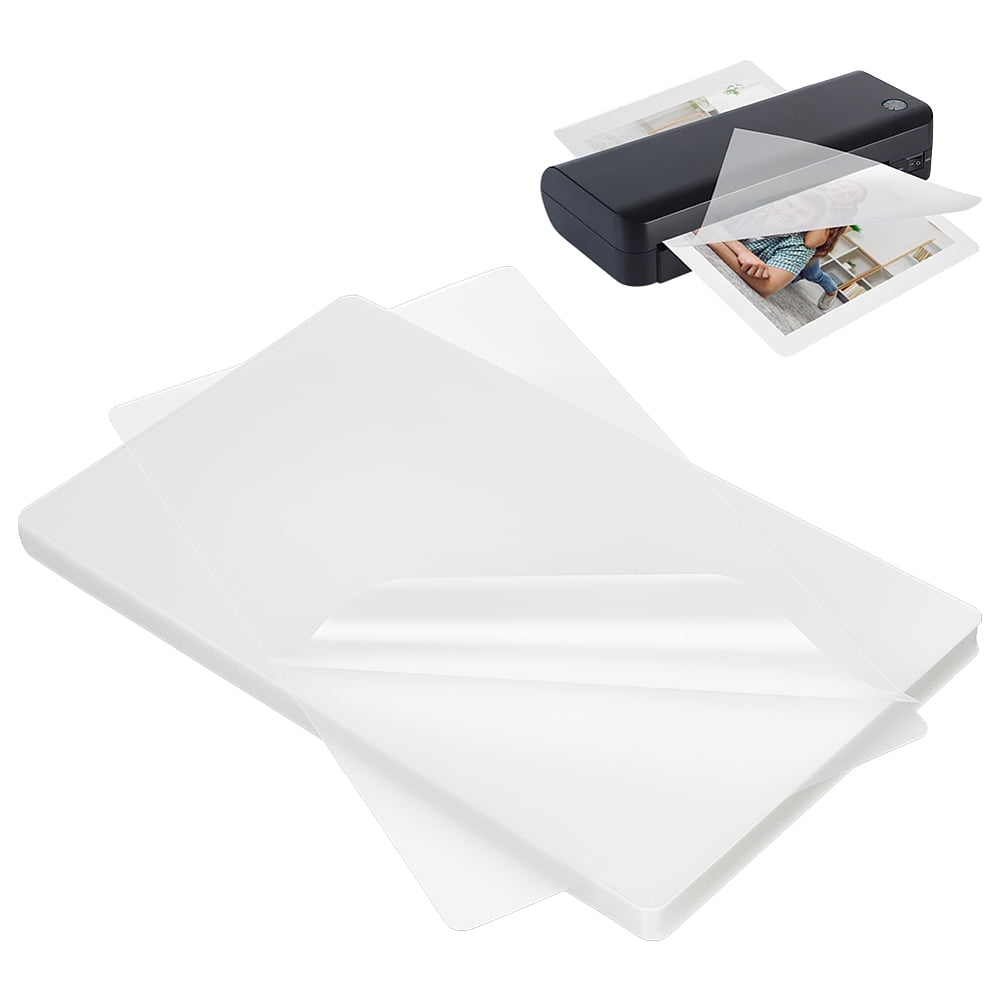 100Pcs Plastic Laminating Pouches Thermal Laminating Sheets Photo Protecting Sheets for Photos and Notes 9.45x5.28x0.004 inch for making