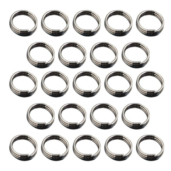 100Pcs Pole Rings O Metal Rings O Shape Rings Shaft Rings Metal Rings