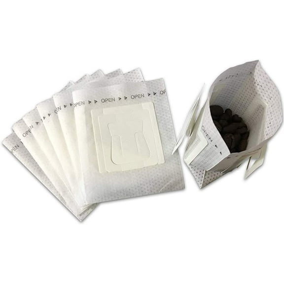 100Pcs Portable Coffee Filter Paper Bag Hanging Ear Drip Coffee Bag Single Serve Disposable Drip Coffee Filter Bag Perfect for Travel, Camping, Home, Office