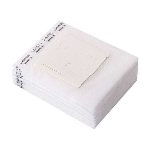 100Pcs Portable Disposable Drip Coffee Filter Bags With Hanging Ear Hook Design, Japanese Imported Pp And Pet Material Certified Safe No Glue No Chemicals, Perfect For Travel