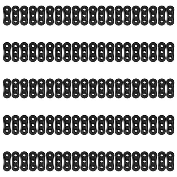 100Pcs Professional Tent Guy Line Lock Adjuster Rope Tensioner Tent Guyline Tensioner Fixed Buckle Easy to Use