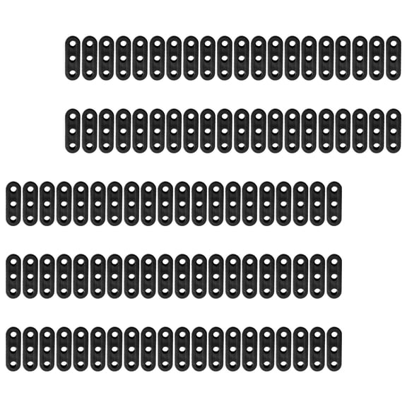 100Pcs Professional Tent Guy Line Lock Adjuster Rope Tensioner Tent Guyline Tensioner Fixed Buckle Easy to Use