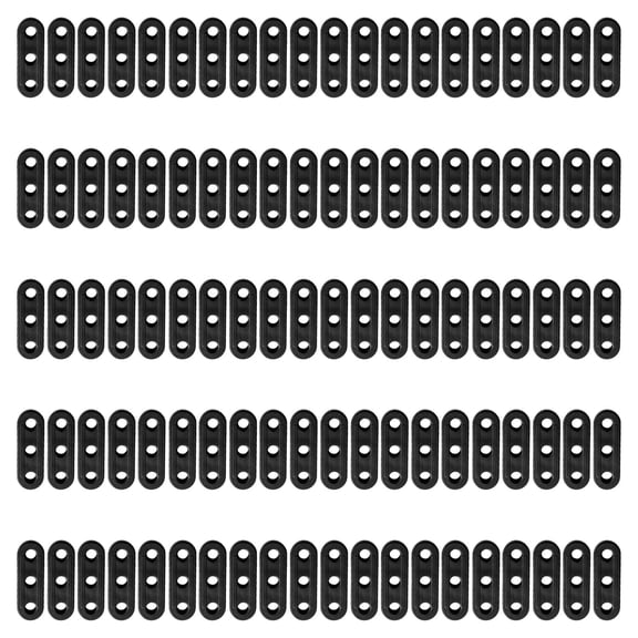 100Pcs Professional Windproof Tent Tensioners, Adjustable Guy Line Hooks for Camping Accessories, Quick Setup