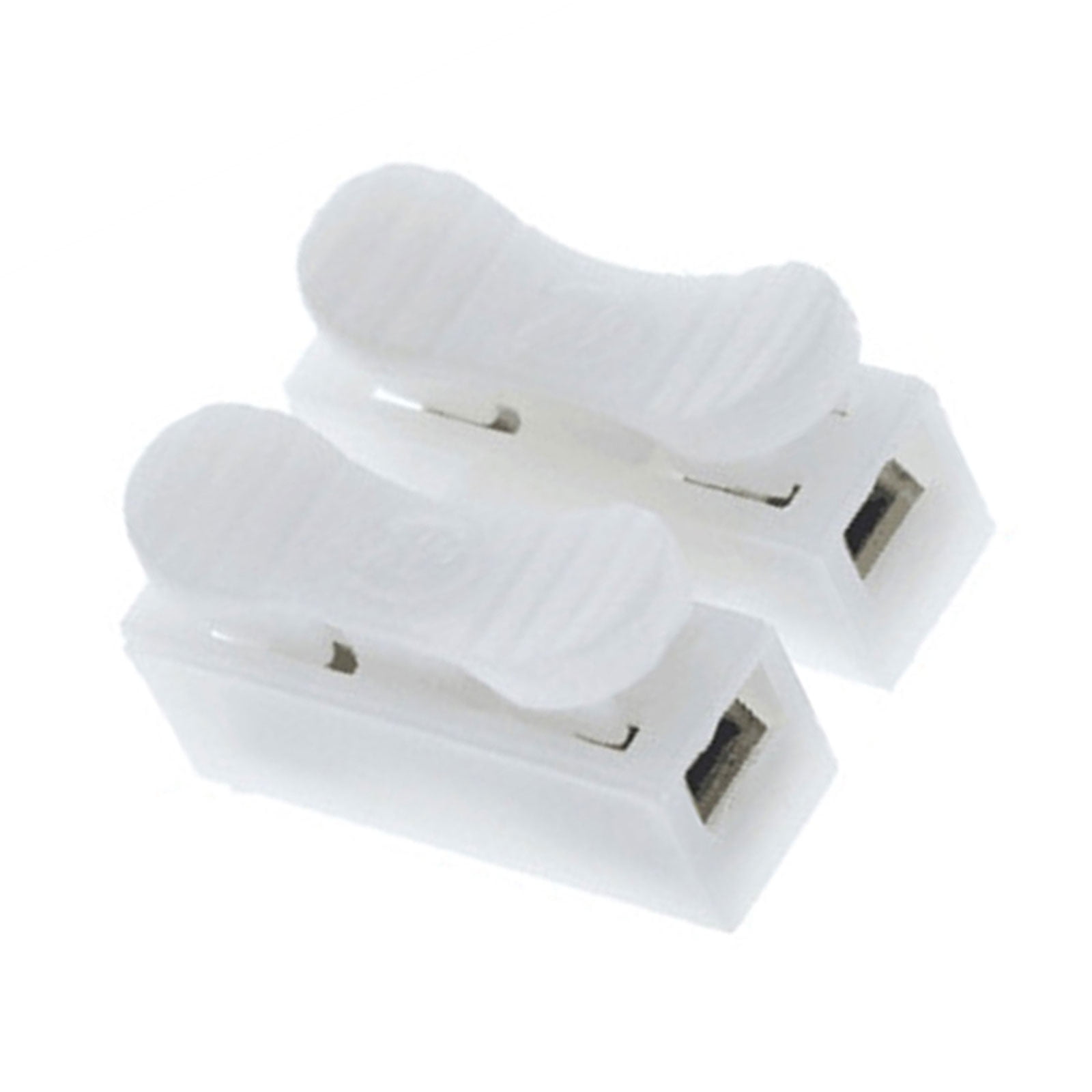 100Pcs Push-in Spring Loaded Electrical Connectors Push Quick Wire ...