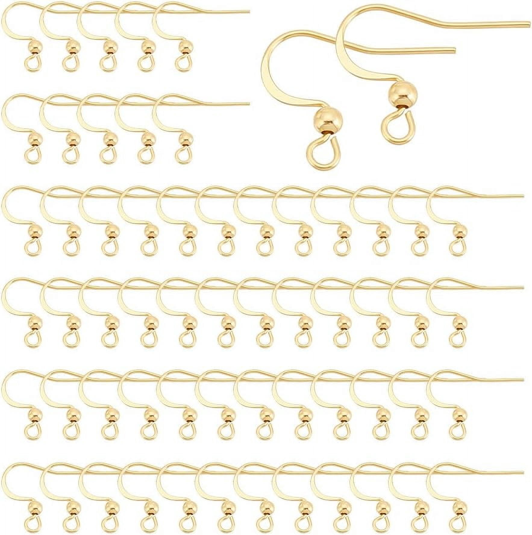 10pcs,Stainless Steel Ear Wires Ear Hook Matching Chain Ear Hook Connector Diy Earrings Jewelry Accessory Making P 11723044
