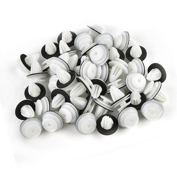 100Pcs Retaining Door Panel Clips Bumper Clips Interior Fender Screw Rivet