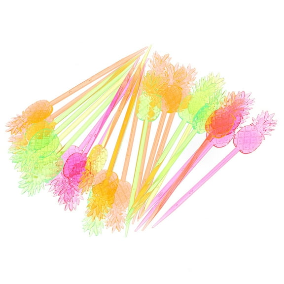 100Pcs Reusable Fruit Picks Portable Food Picks Decorative Martini Picks Fruit Accessory