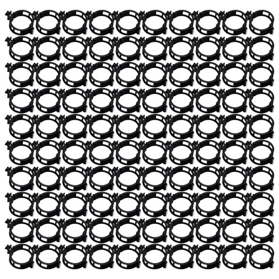 100Pcs Reusable Secured Plastic Plant Clips for Plants Support Garden Clips for Climbing Plants tomato Grape Vine Vegetables Grow Fixing Clips Makes Plants Healthier Mohdy
