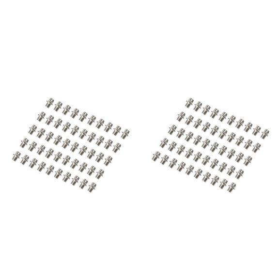 100Pcs Road Folding Bike Pedal Anti-Slip Nail Replacement Screws Pins Bolts Bike Hex Pedal Pin Screws Set Road