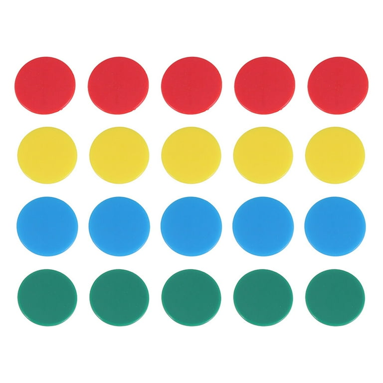 100pcs-round-game-chips-counting-round-pieces-acrylic-colored-slices-bingo-chips-games-supplies-for-home-shop-bar-walmart-com