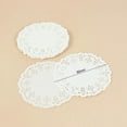 100Pcs Round Paper Lace Doilies Cake Placemat Party Wedding Baking