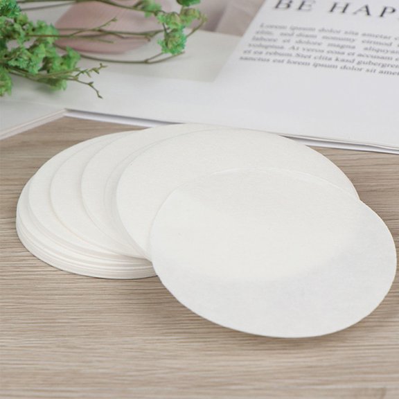 100Pcs Round Qualitative Filter Sheets for Laboratory Experiments White Filter Paper