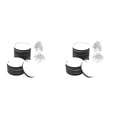 thumbnail image 1 of 100Pcs Round Sublimation Blank Earrings with Earring Hooks and Jump Rings Unfinished Heat Transfer Earrings, 1 of 7