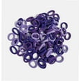 thumbnail image 1 of 100Pcs Seamless Cotton Hair Ties for Toddler Girls Elastics Hair Ties No Damage Diameter 1 inch Ponytail Holders Baby Thin Hair Purple, 1 of 4
