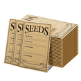 100Pcs Seed Envelopes 3.1X4.7 Inch, Brown Paper
