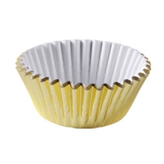 100Pcs/Set Aluminum Foil Muffin Cases Paper Baking Cupcake Cups Kitchen Bakeware Clear Aluminum Foil