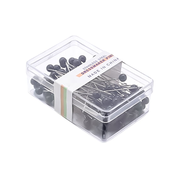 100Pcs Sewing Pins Pin For Sewing 100 Pieces Sewing Pins Set For Sewing Diy Projects Ewing Pins Straight Pins For Fabric Multicolor Pearlized Head Pins Long Quilting Pins Home Decor