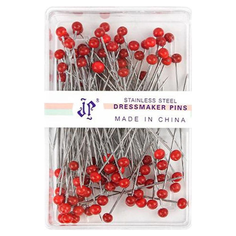  Grevosea 100 Pieces Sewing Pins for Fabric, 2.2 Inch Sewing Pins  with Colored Heads Straight Pins Pearlized Gourd Head Quilting Pins Corsage  Pins for DIY Crafts Sewing Project Wedding Decoration