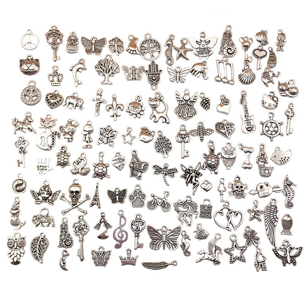 Silver sale charms bulk