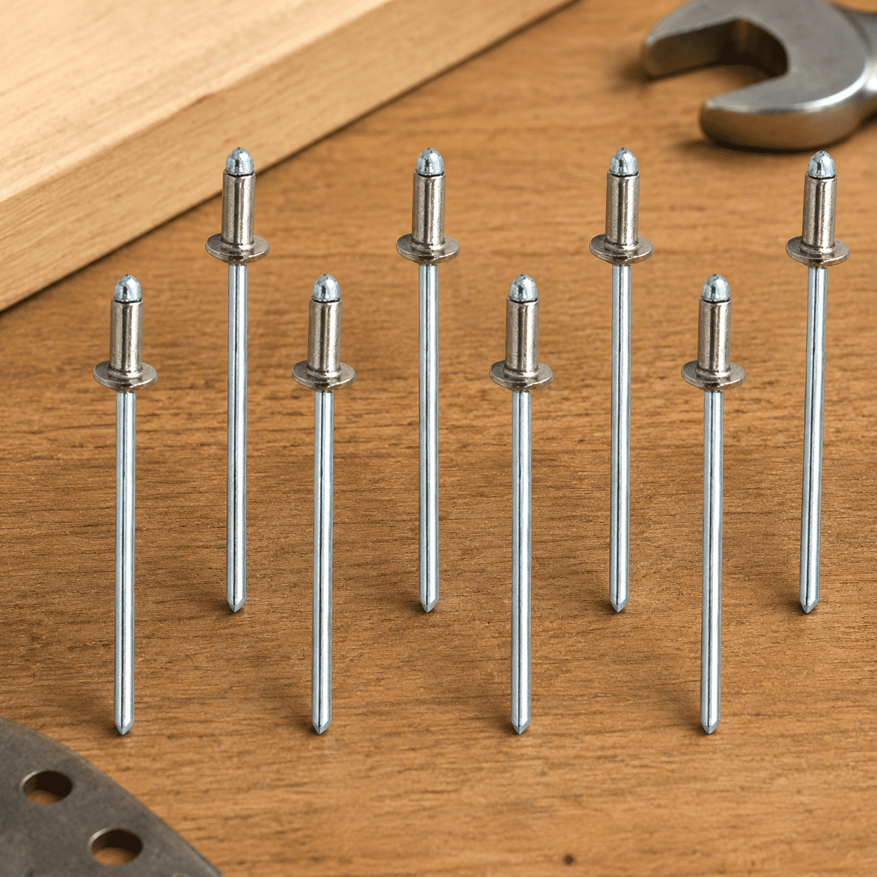 100Pcs Stainless Steel Pop Rivets Assortment Dome Head Blind Rivets ...