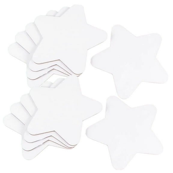 100Pcs Star Cutouts 3.5Inch Star Confetti Cutouts for Bulletin Board Classroom Wall Birthday Wedding Decoration