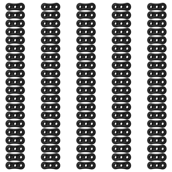 100Pcs Tent Cord Tighteners, Heavy-Duty Guyline Adjuster Buckles for Outdoor Tents, simple