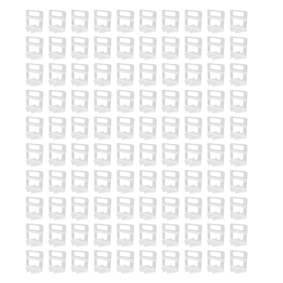 100Pcs Tile Leveling System Level Spacers PVC Floor Leveler for Working