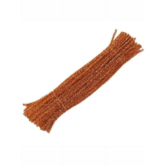 100Pcs Tinsel Sparkle Pipe Cleaners Sparkle Xmas Chenille Craft Stems For Kids Crafts Christmas Crafts Foil Stem Wire Stems